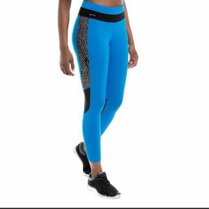 LOLE Tiden Eden Activewear Leggings Mesh Blue with mix print